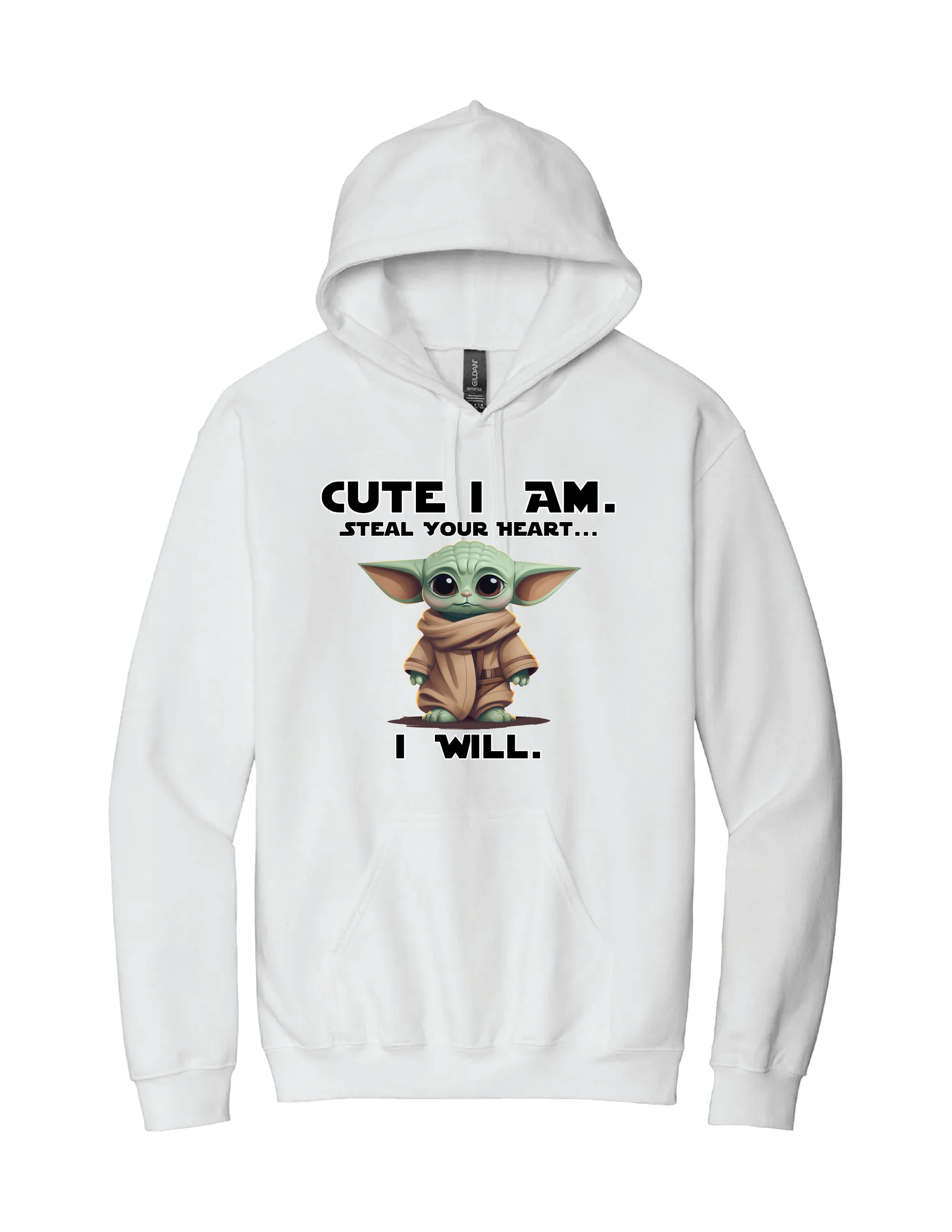 Baby Yoda Cute I Am Hoodie