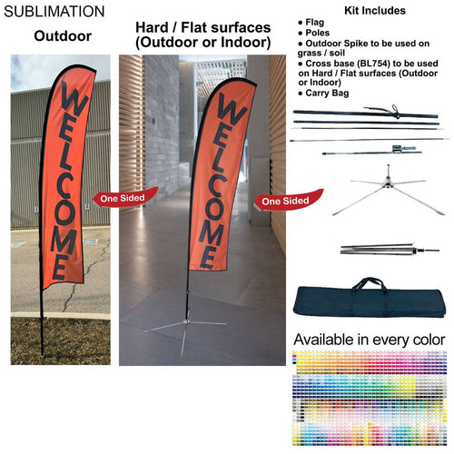 10' Small Feather Flag