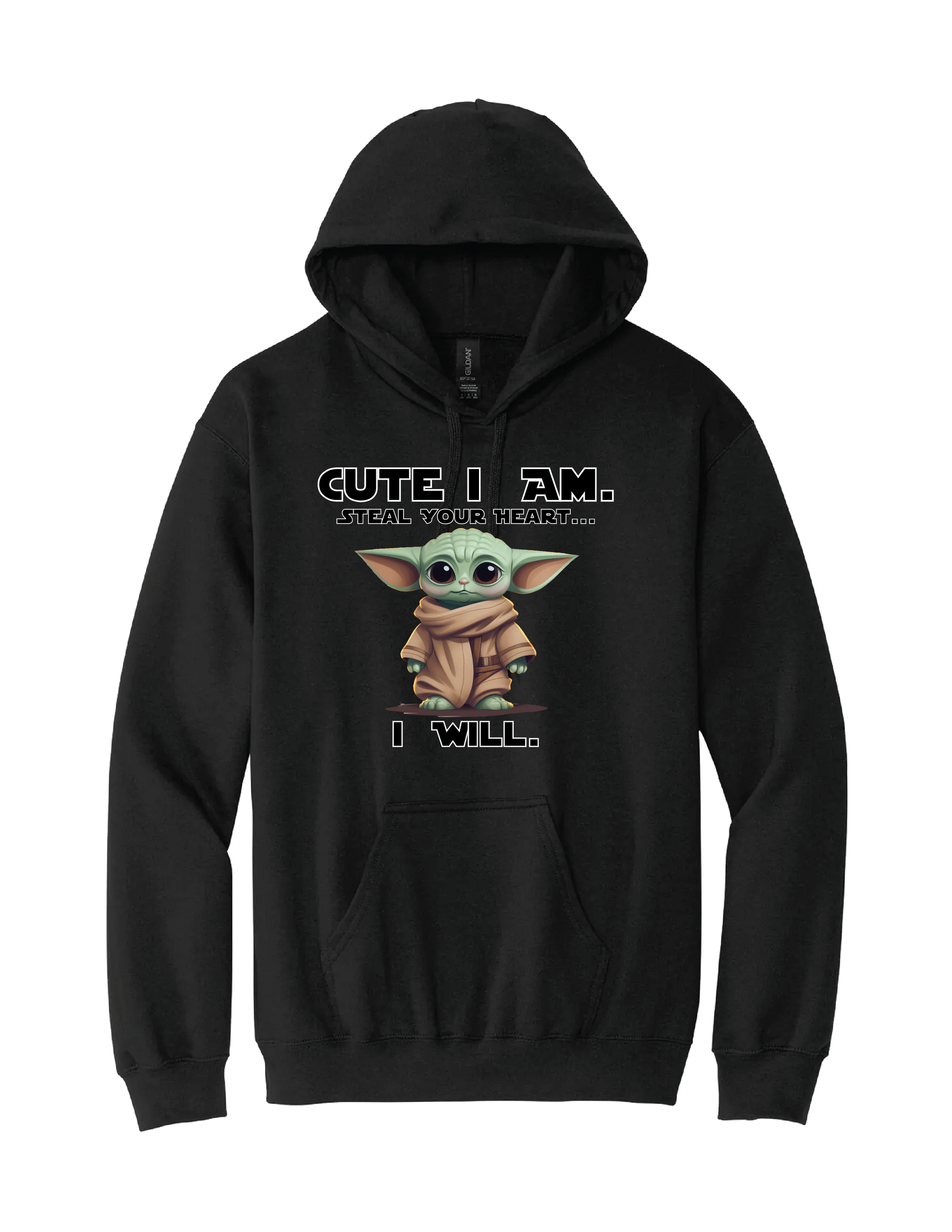 Baby Yoda Cute I Am Hoodie