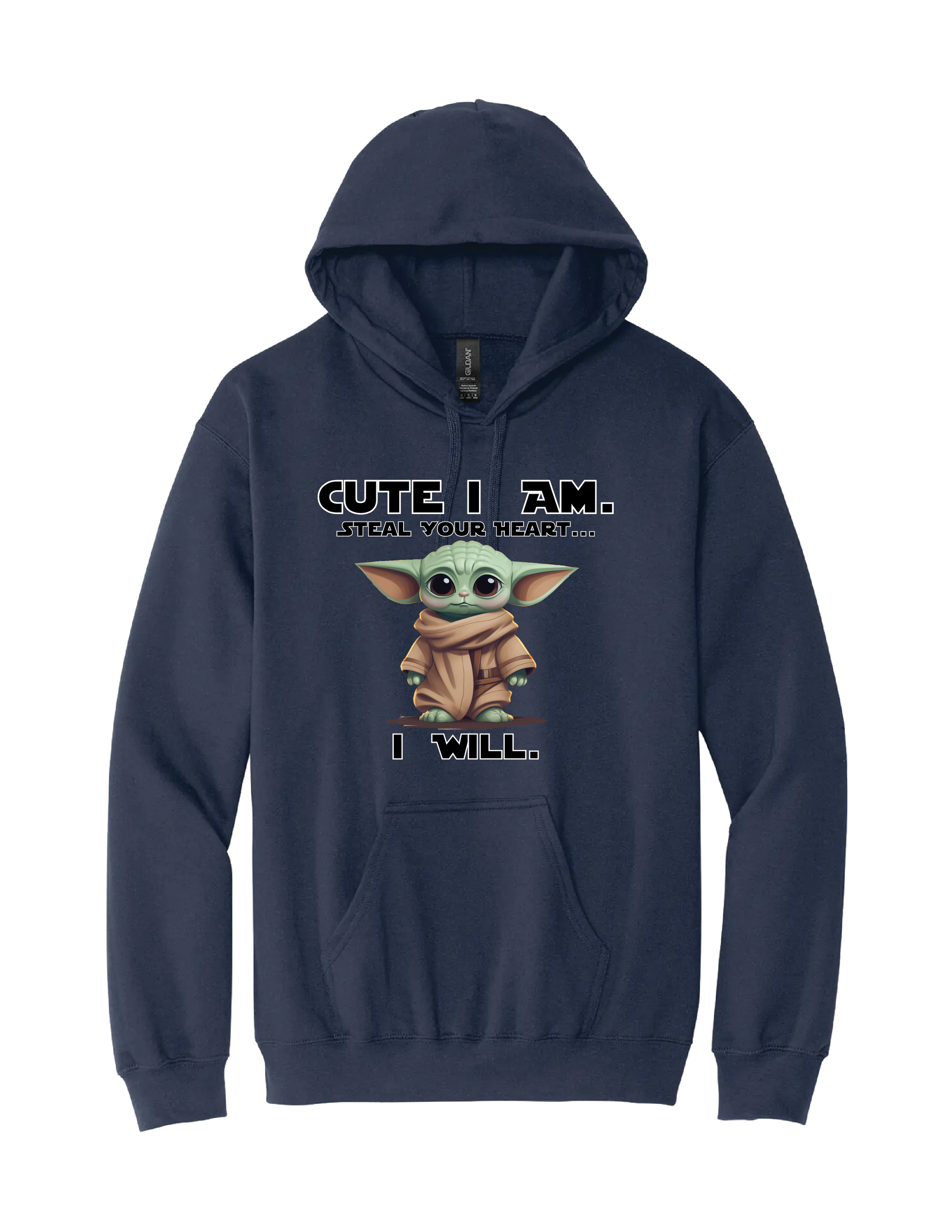 Baby Yoda Cute I Am Hoodie