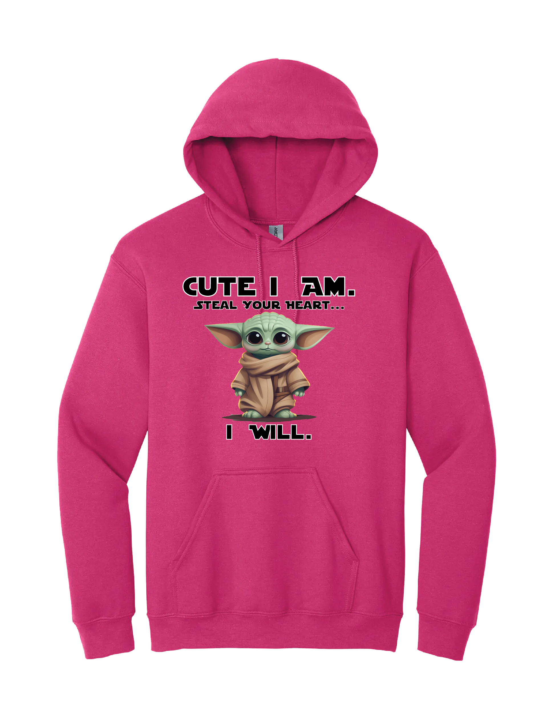 Baby Yoda Cute I Am Hoodie