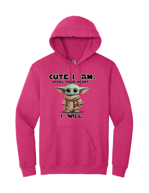 Baby Yoda Cute I Am Hoodie
