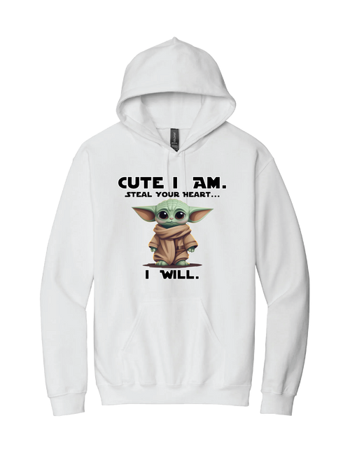 Baby Yoda Cute I Am Hoodie