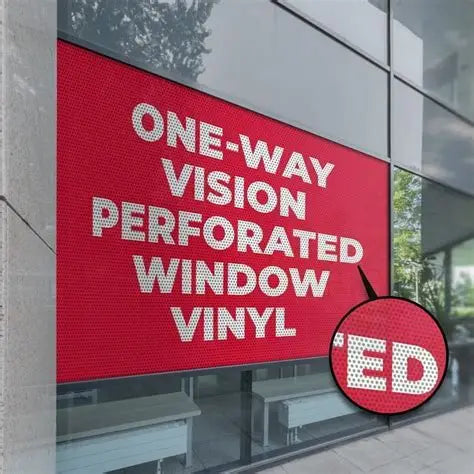 Window Perforated Vinyl  Special
