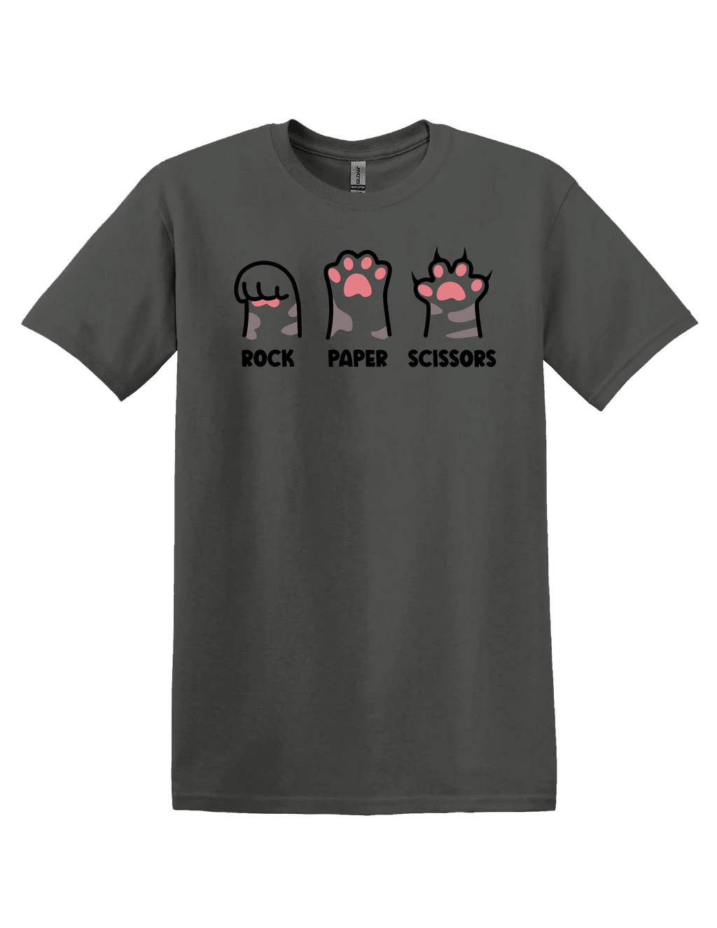 Rock Paper Scissors Cat T Shirt