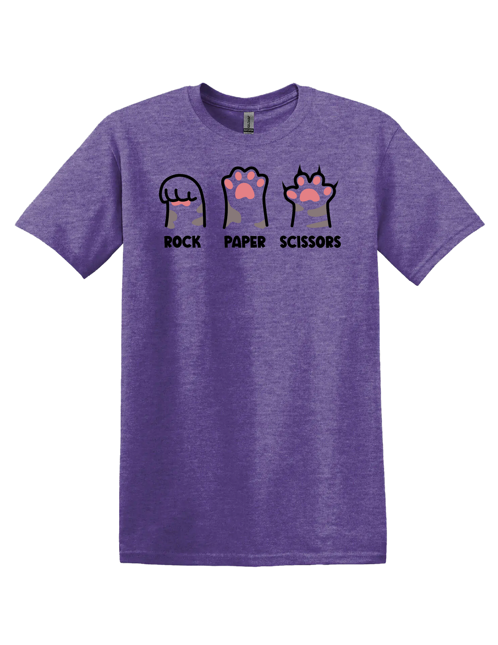 Rock Paper Scissors Cat T Shirt