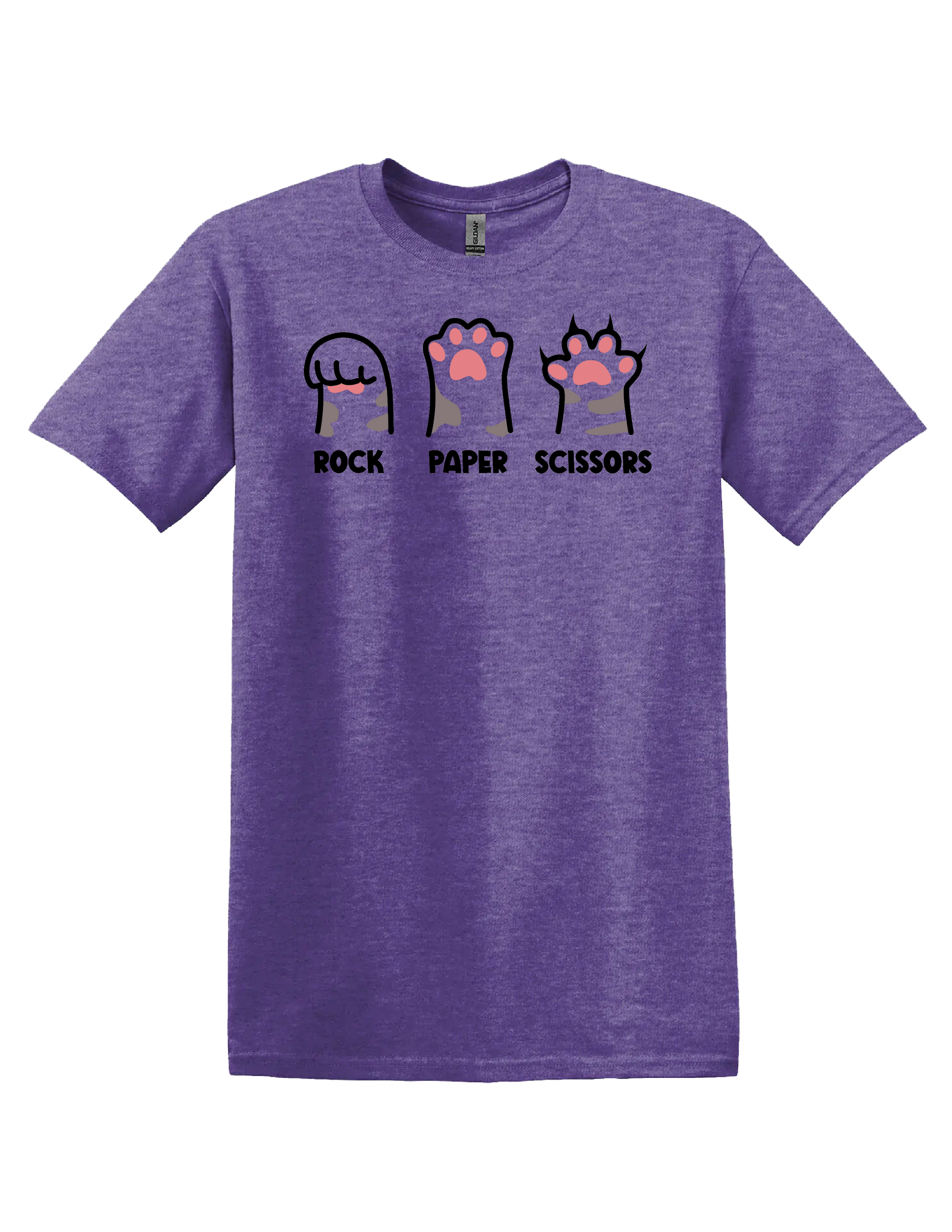 Rock Paper Scissors Cat T Shirt