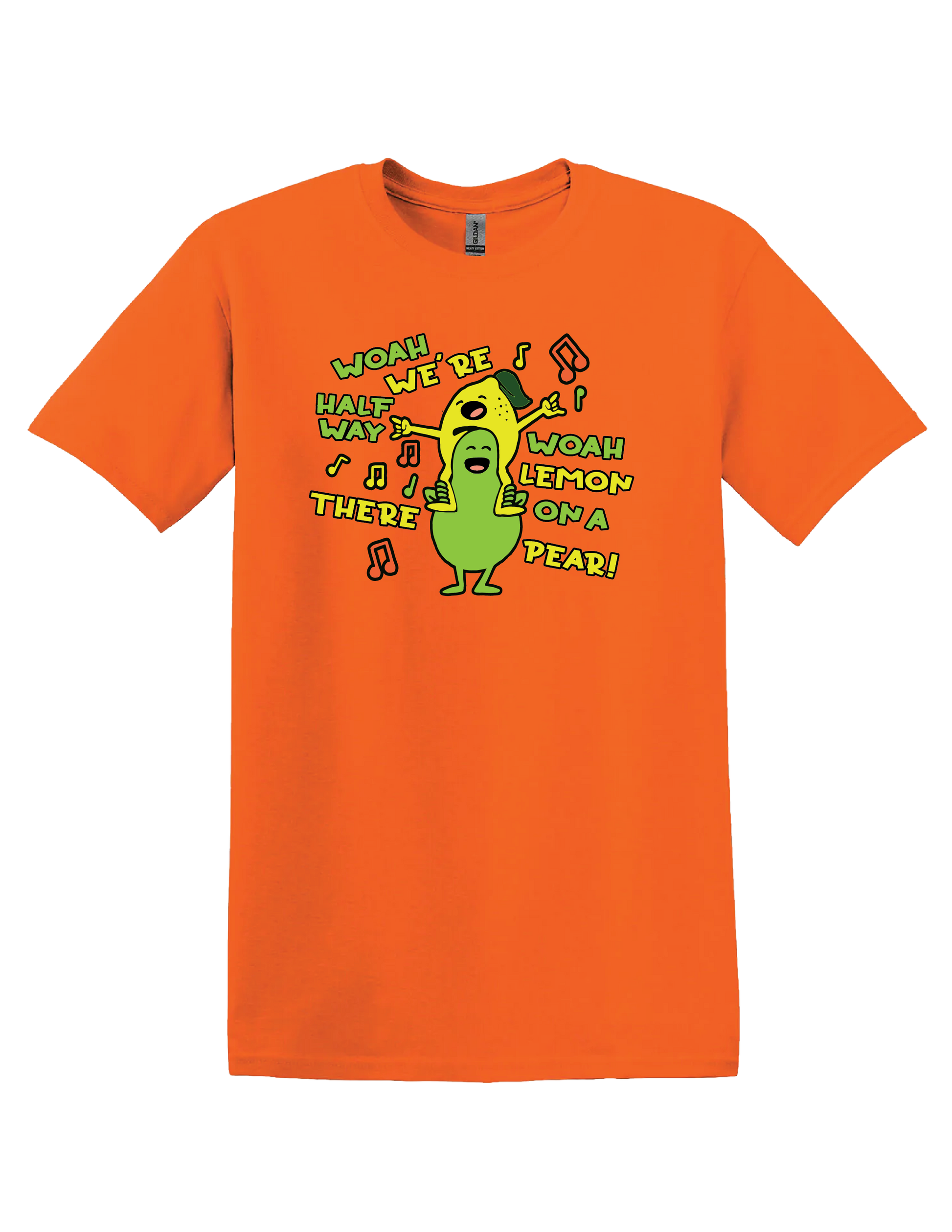 Woah lemon on Pear T Shirt