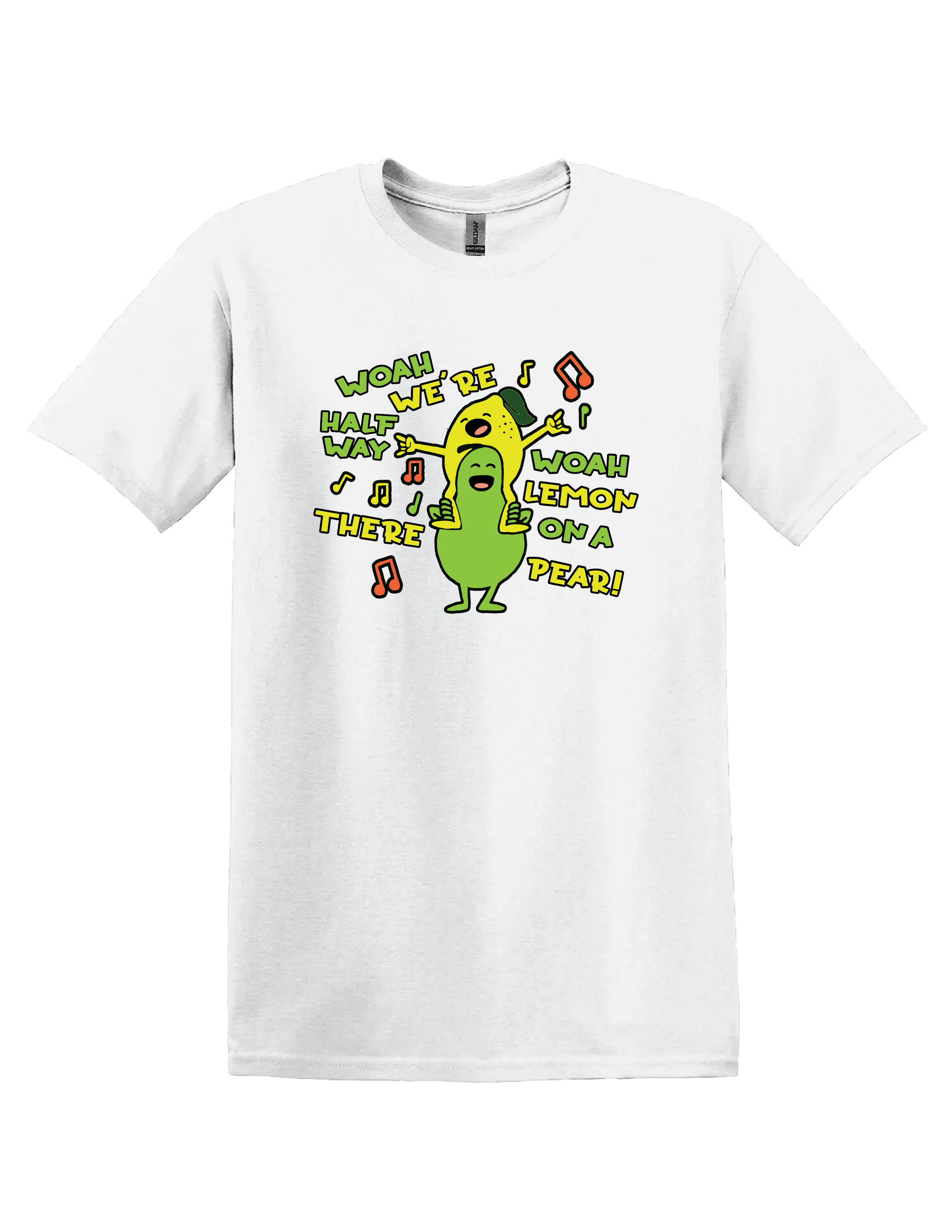 Woah lemon on Pear T Shirt
