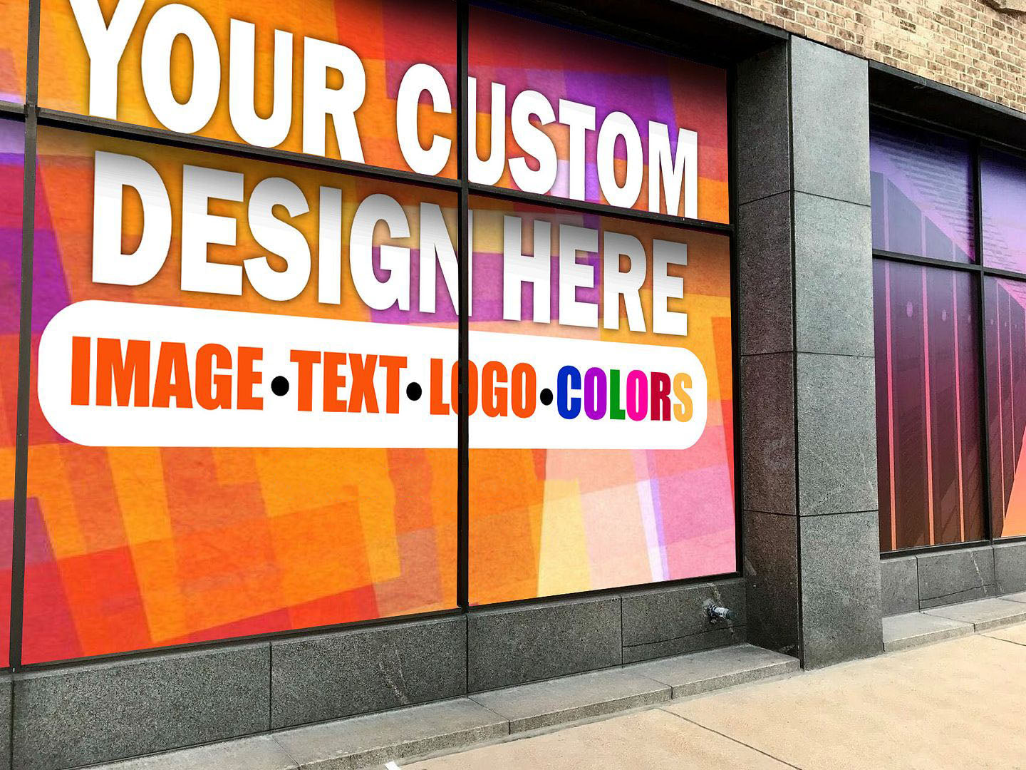 Window Perforated Vinyl  Special